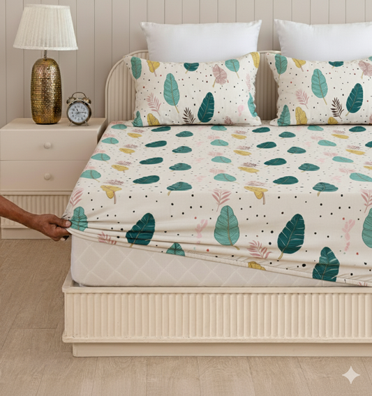 Fashome All Round Elastic Fitted Bedsheet