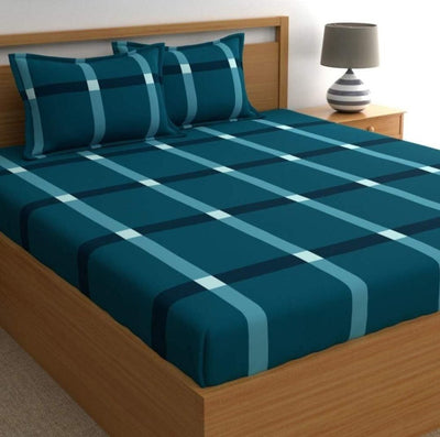 All Round Elastic Fitted Double Bedsheet