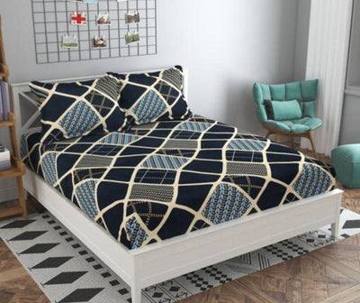 All Round Elastic Fitted Double Bedsheet