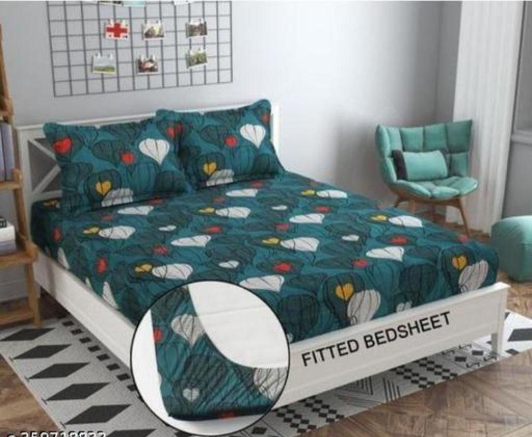 All Round Elastic Fitted Double Bedsheet